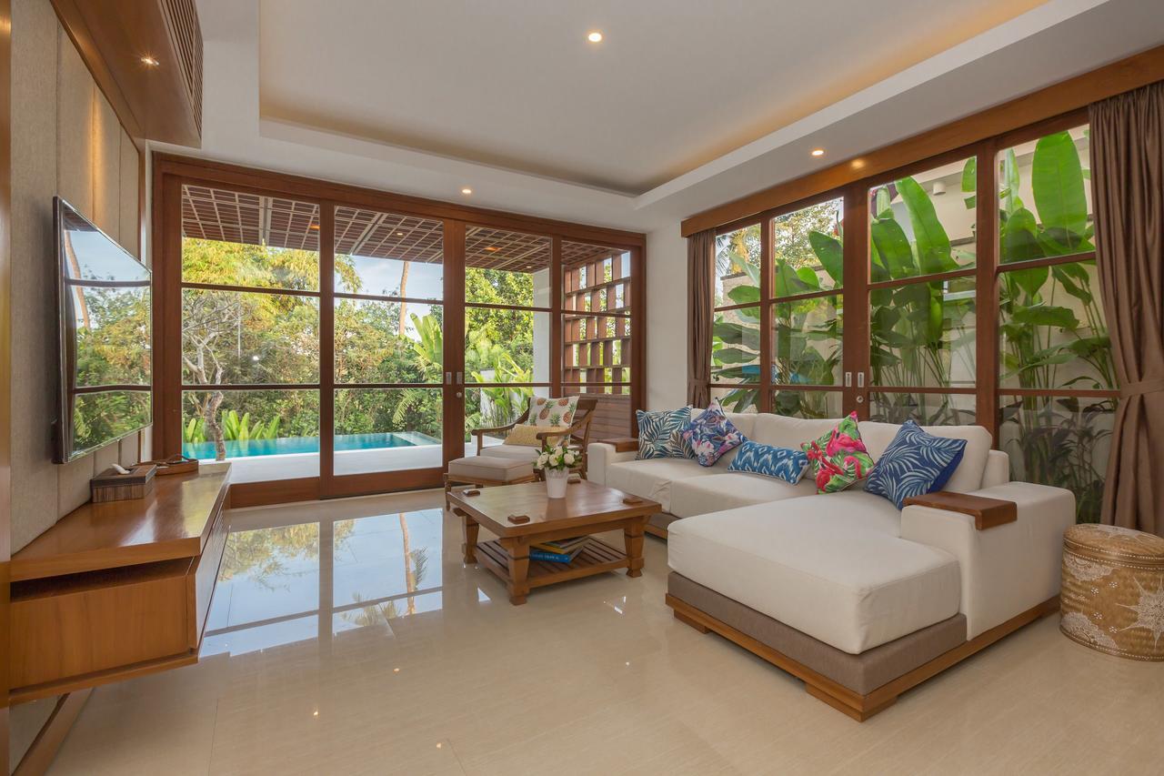 Villa Rusa Biru - Modern Villa With Private Pool And Cook In The Heart Of Berawa Canggu Zewnętrze zdjęcie